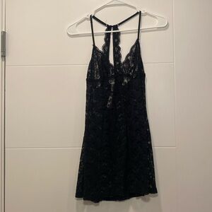 Black Medium Lingerie slip